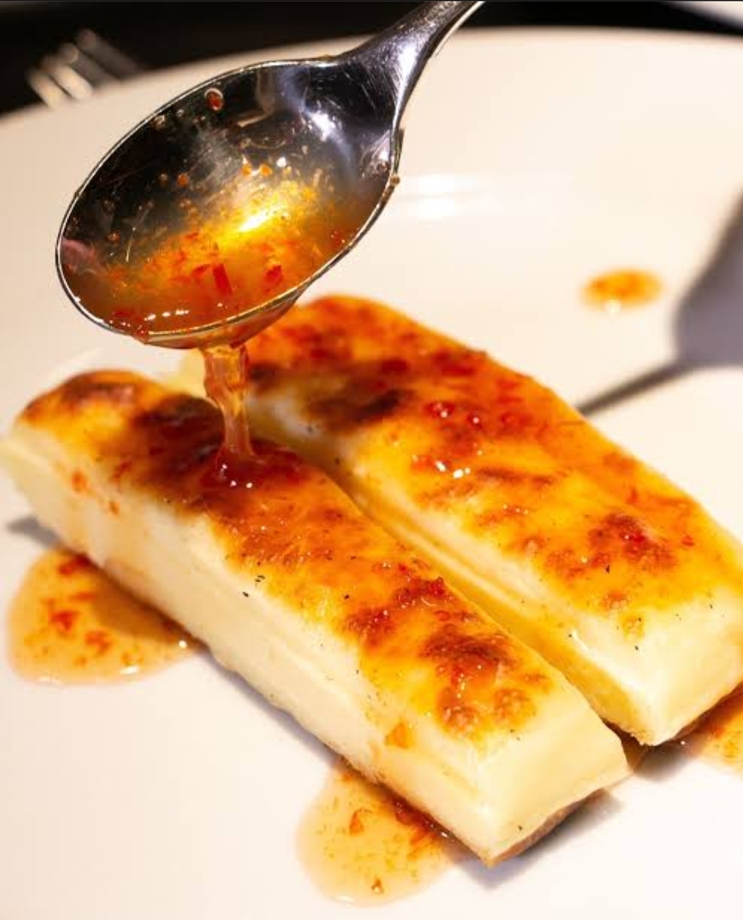 Queijo coalho com melaco